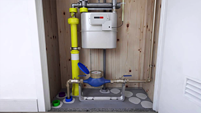 Meterkastvloerplaat plaatsen