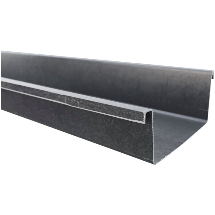 Polyester dakgoot 120mm lengte 3 meter