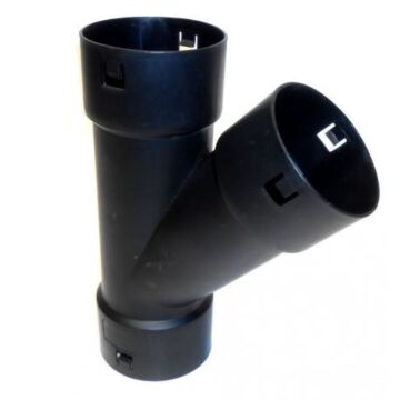 Drainage T-stuk 45&deg;