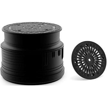 Karmat pp putafdekking met sleufdeksel