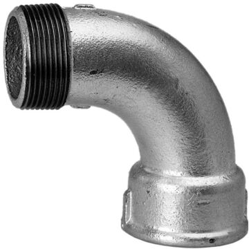 Gegalvaniseerde bocht 90° binnendraad x buitendraad
