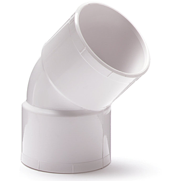 pvc-bocht-wit-45gr